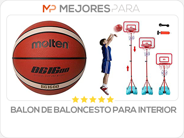 balon de baloncesto para interior