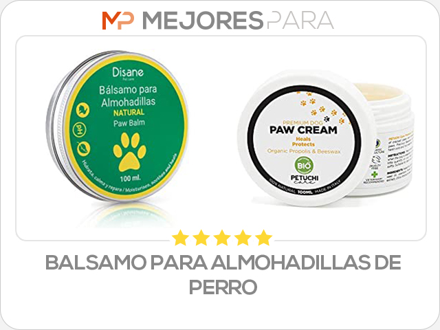 balsamo para almohadillas de perro