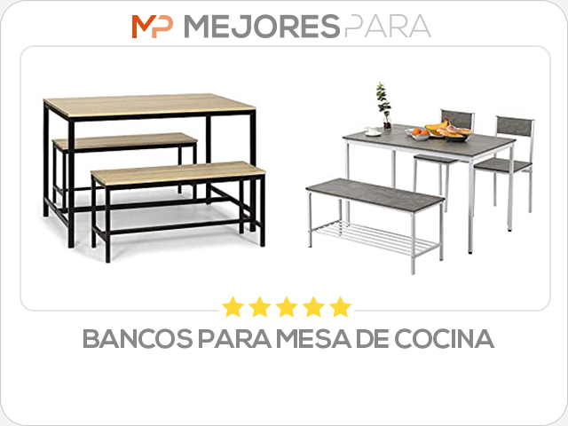 bancos para mesa de cocina