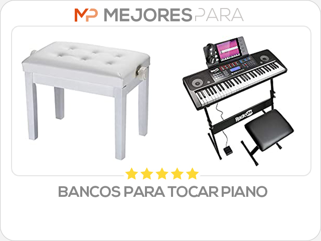 bancos para tocar piano