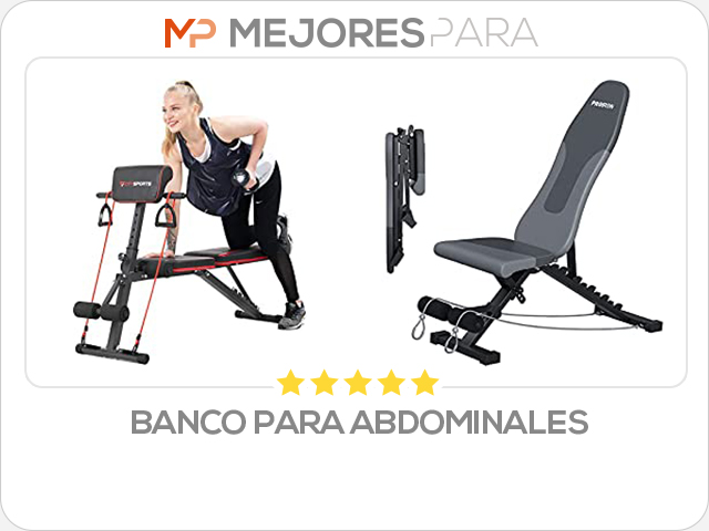 banco para abdominales