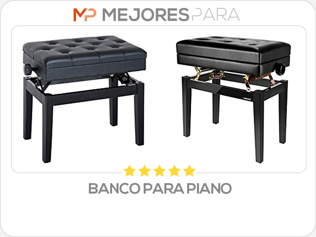 banco para piano