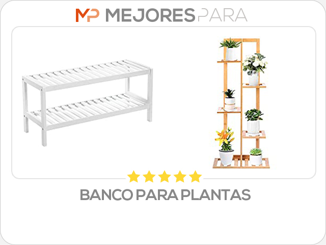 banco para plantas