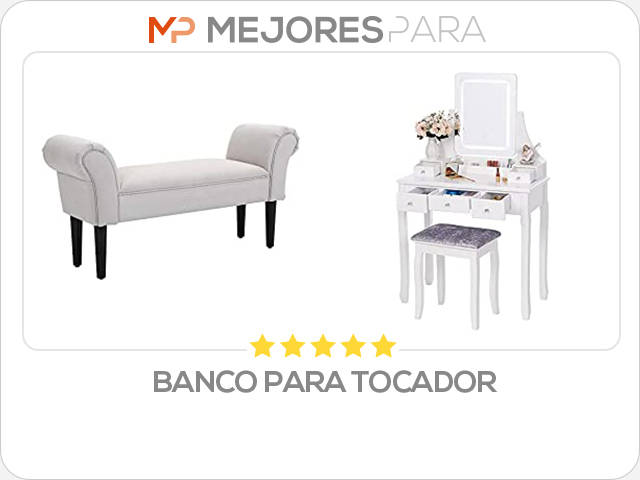 banco para tocador