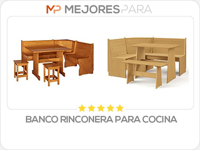 banco rinconera para cocina