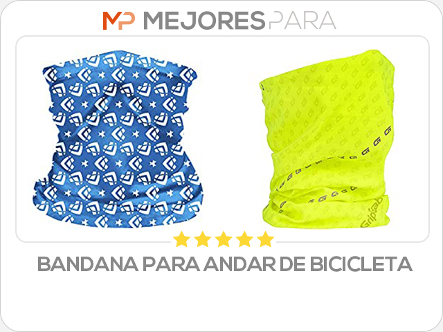 bandana para andar de bicicleta