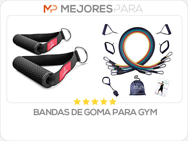 bandas de goma para gym