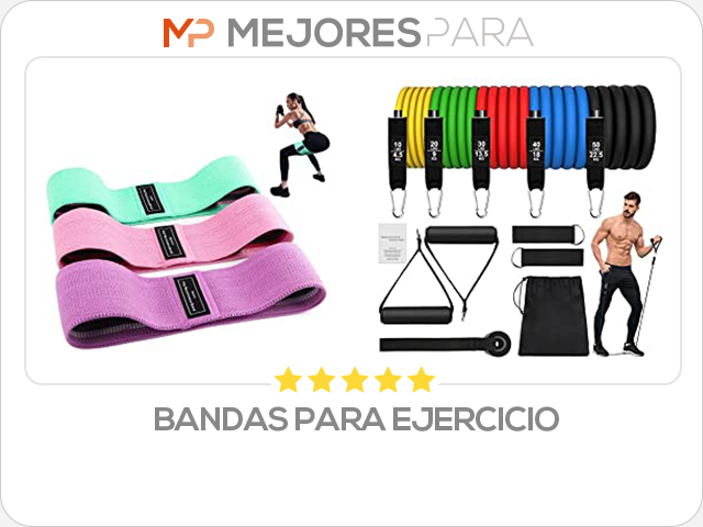 bandas para ejercicio