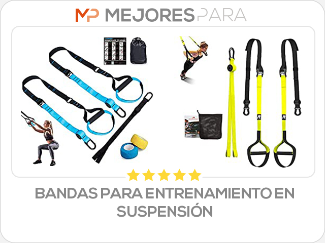 bandas para entrenamiento en suspensión