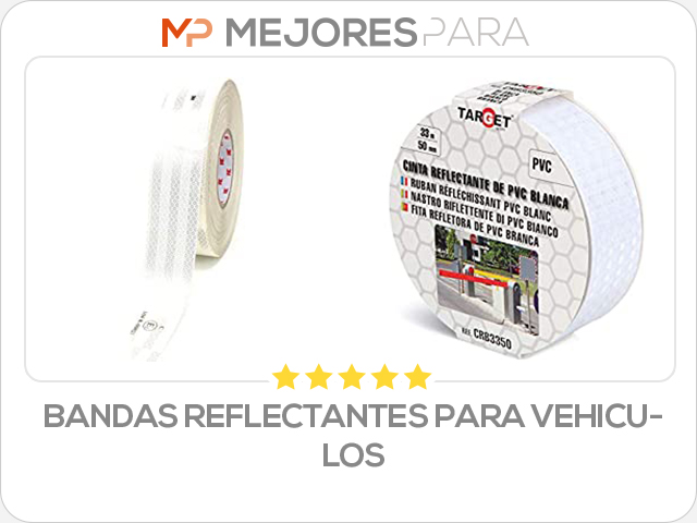 bandas reflectantes para vehiculos