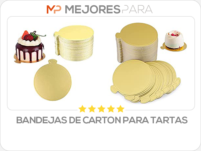 bandejas de carton para tartas