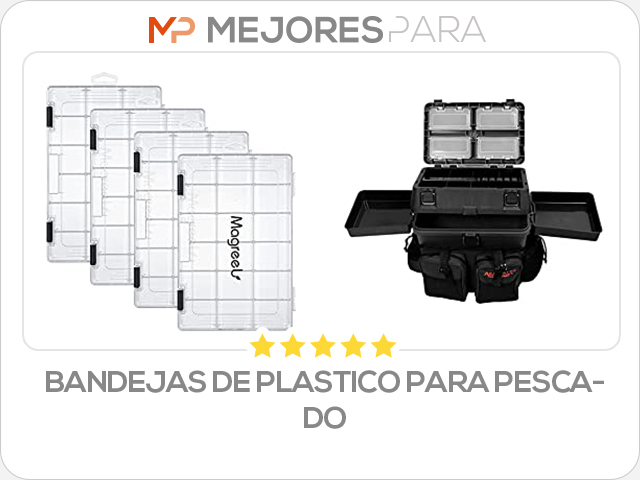 bandejas de plastico para pescado