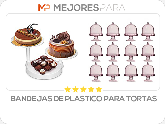 bandejas de plastico para tortas