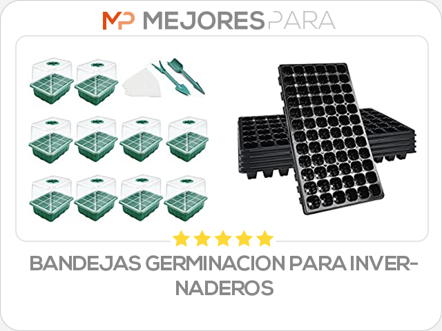 bandejas germinacion para invernaderos