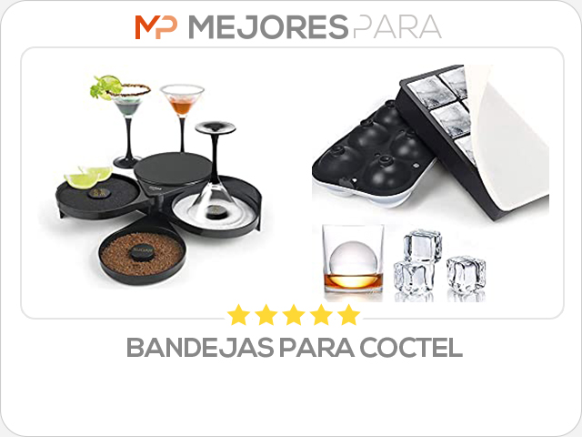 bandejas para coctel