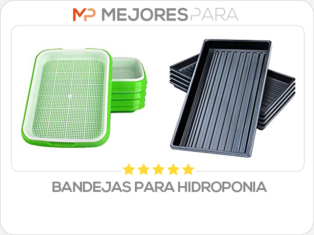 bandejas para hidroponia