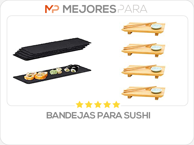 bandejas para sushi