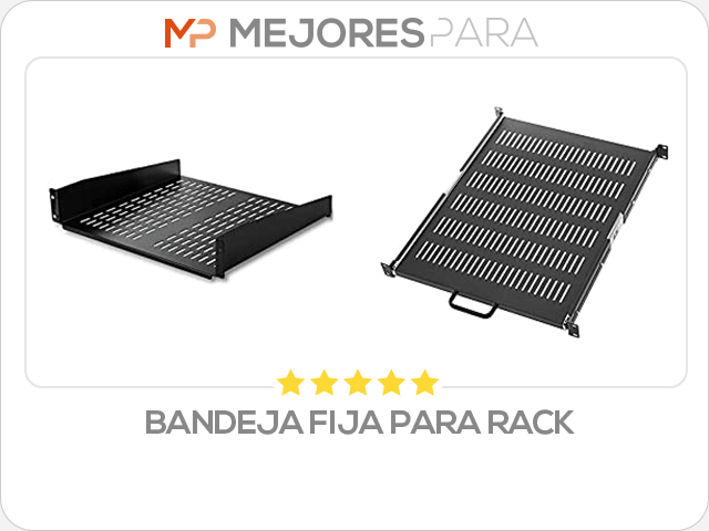 bandeja fija para rack