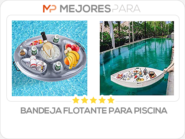 bandeja flotante para piscina