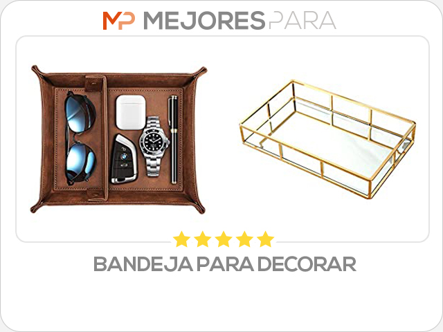 bandeja para decorar