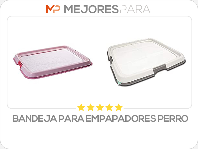 bandeja para empapadores perro