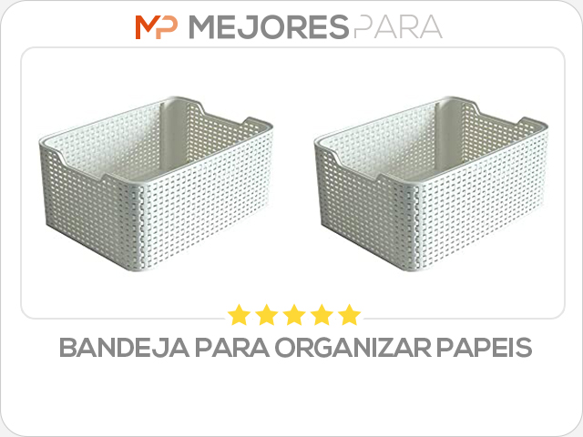 bandeja para organizar papeis