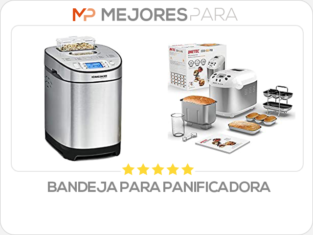 bandeja para panificadora