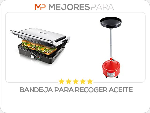 bandeja para recoger aceite