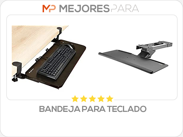 bandeja para teclado