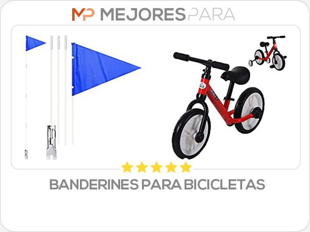 banderines para bicicletas