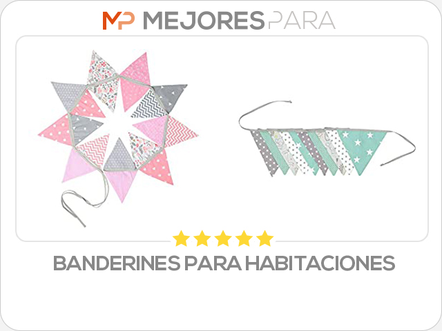 banderines para habitaciones