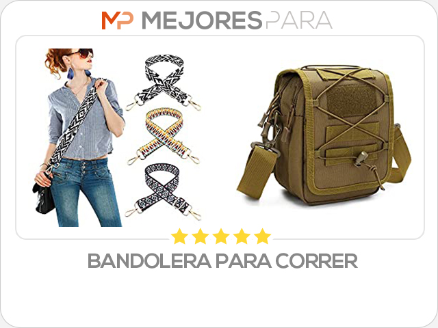 bandolera para correr