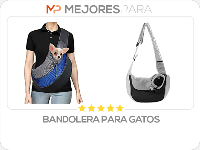 bandolera para gatos