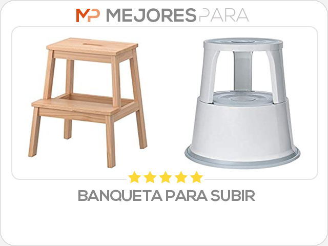 banqueta para subir