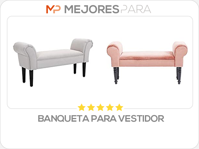 banqueta para vestidor