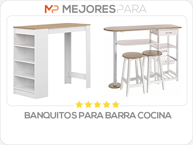 banquitos para barra cocina