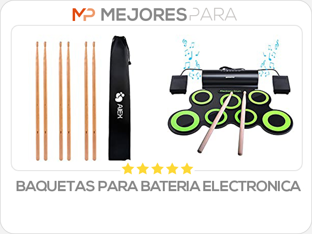 baquetas para bateria electronica