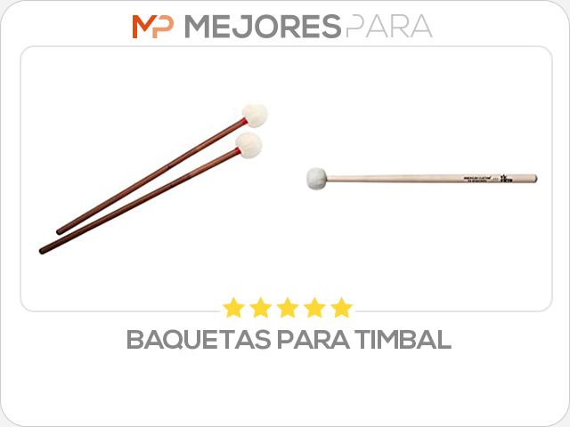 baquetas para timbal