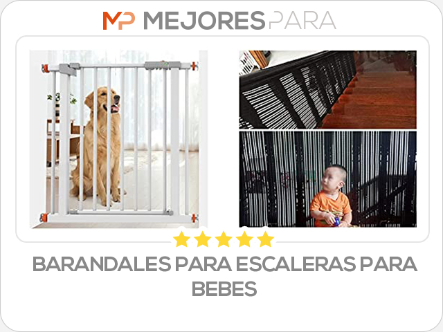 barandales para escaleras para bebes