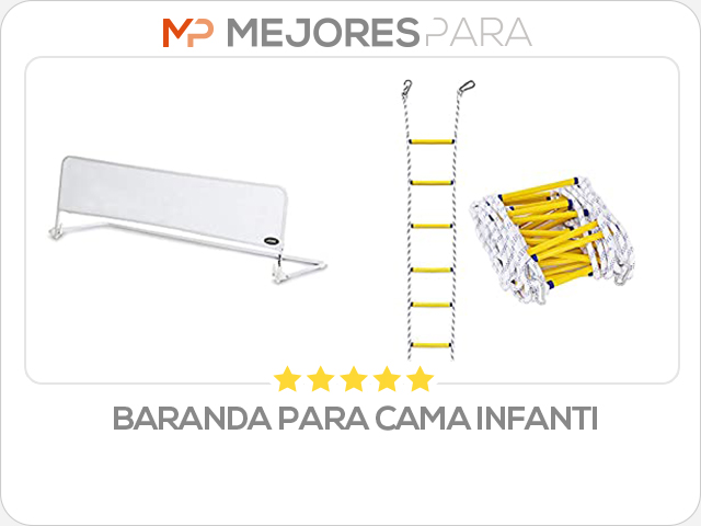 baranda para cama infanti