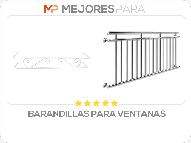 barandillas para ventanas