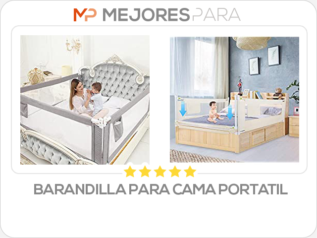 barandilla para cama portatil