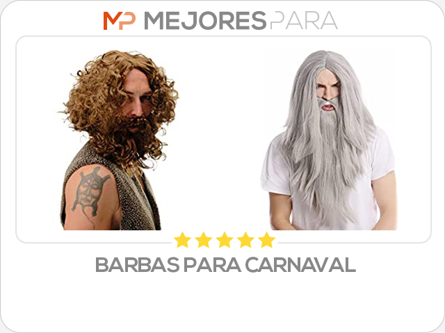 barbas para carnaval