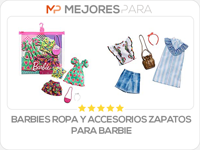 barbies ropa y accesorios zapatos para barbie