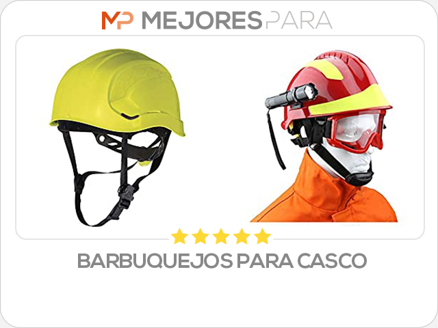 barbuquejos para casco