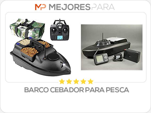 barco cebador para pesca