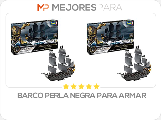 barco perla negra para armar