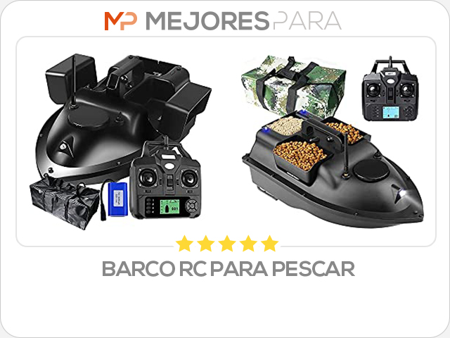 barco rc para pescar