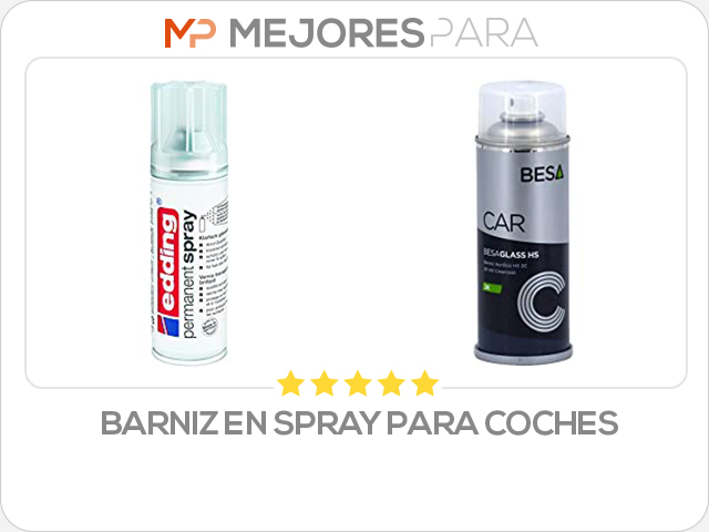 barniz en spray para coches