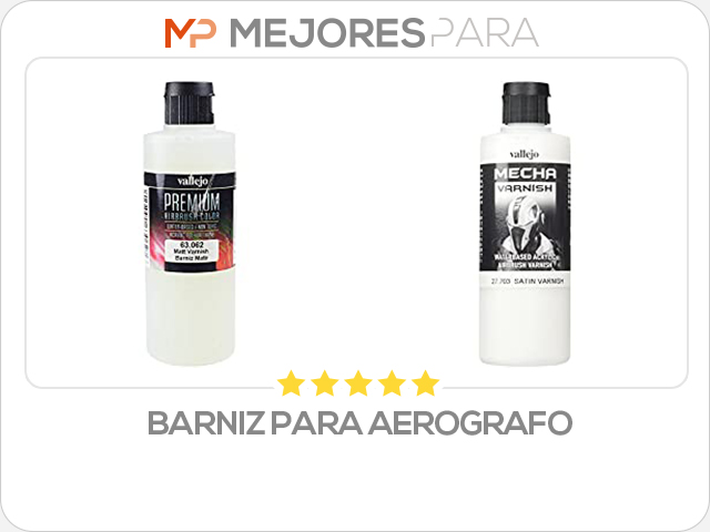 barniz para aerografo